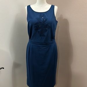 Women’s Emanuel Ungaro Embroidered Skirt set size 14  vintage